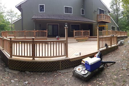 Why your deck looks worn after winter in goshen ny and how restoration fixes it